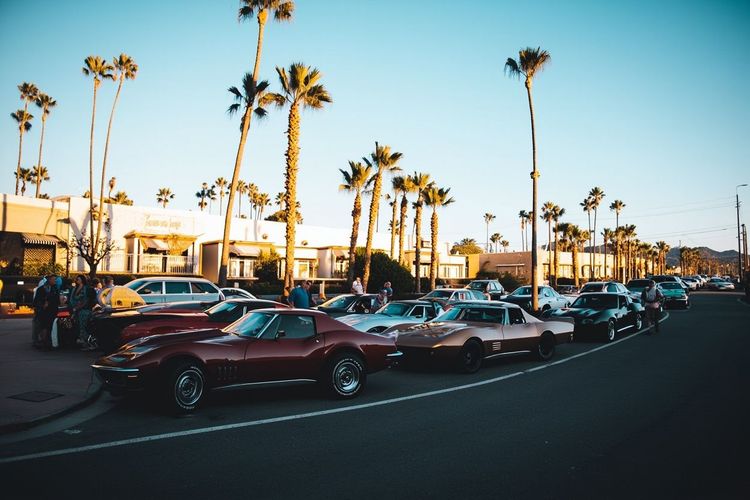 加州周末 Cars & Coffee 经典车聚会