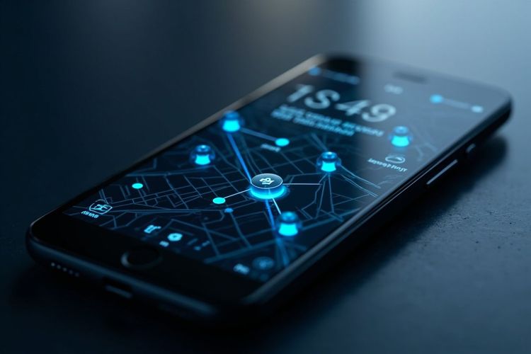 LastMeter 产品界面构想 — 机器人配送地图 + 实时追踪 + 丢餐上报