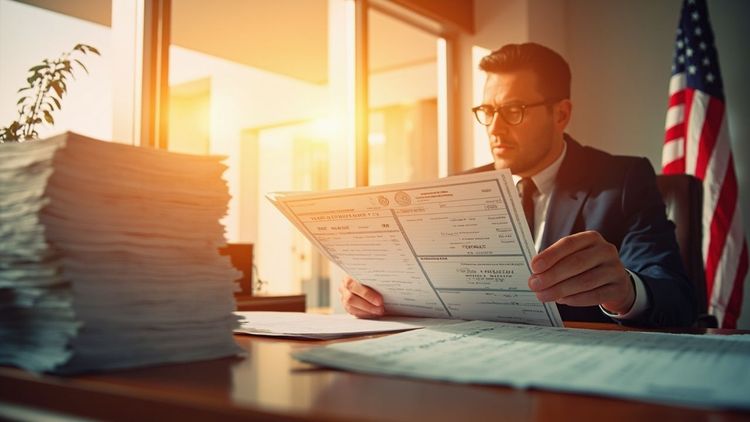 US SMB importer reviewing tariff refund paperwork