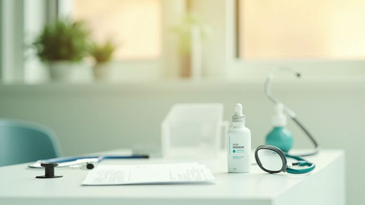 ZO Skin Health 的渠道结构示意：黑石→ZO→医生/医美诊所→消费者