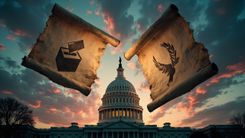 当 Trump 把「SAVE America 法案 + 伊朗和约」这两块最重的石头,压在 6 月 24 日(周三)同一天丢进参议院共和党团午餐桌:为什么这场「党团分裂 + 立法议程 + 中东和约」三轴同时爆雷的「党主席 vs 议员」对峙,真正在撕的不是「一张选票」,而是「共和党的 2026 中期选举前最后一张完整拼图」?